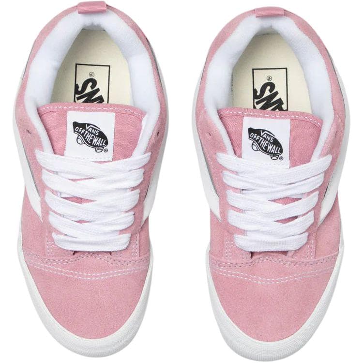 Кроссовки Vans Knu Skool Low Топ Детская Скейтбординг Обувь Розовая Подростковая - изображение 3