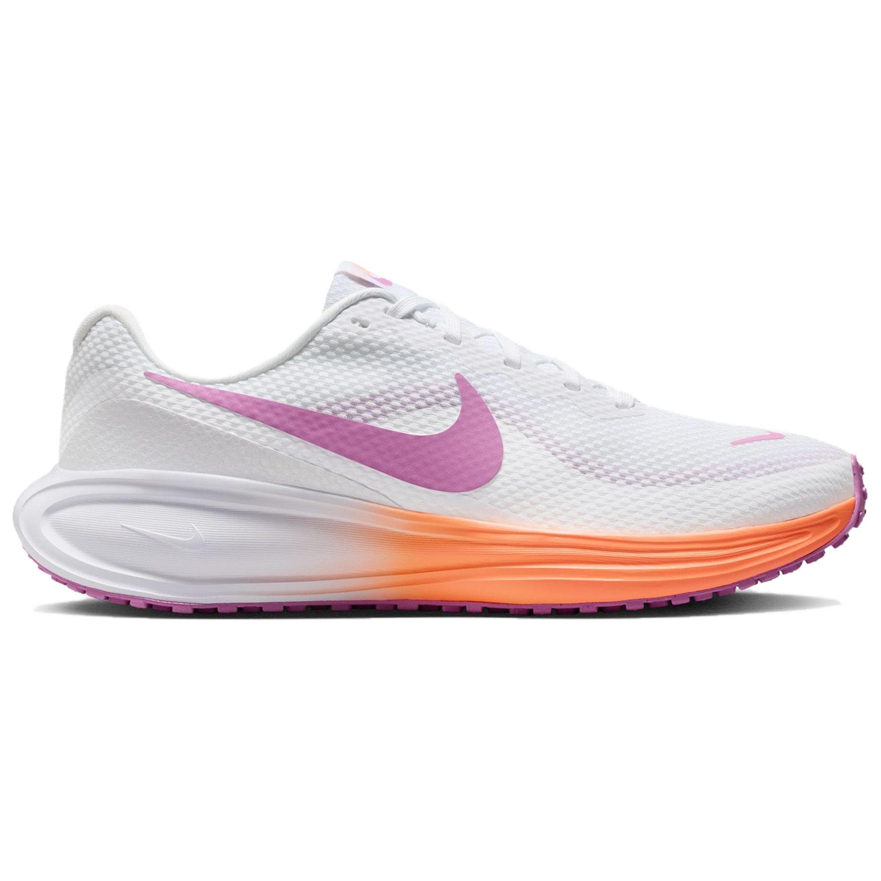 Кроссовки для бега Nike REVOLUTION 8 Сетчатая ткань Дышащие Беговые кроссовки Женские Белые - изображение 2