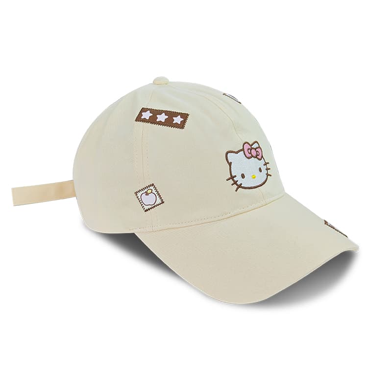 Кепка Sanrio x Hello Kitty Хлопковые кепки из хлопкового волокна унисекс - изображение 2