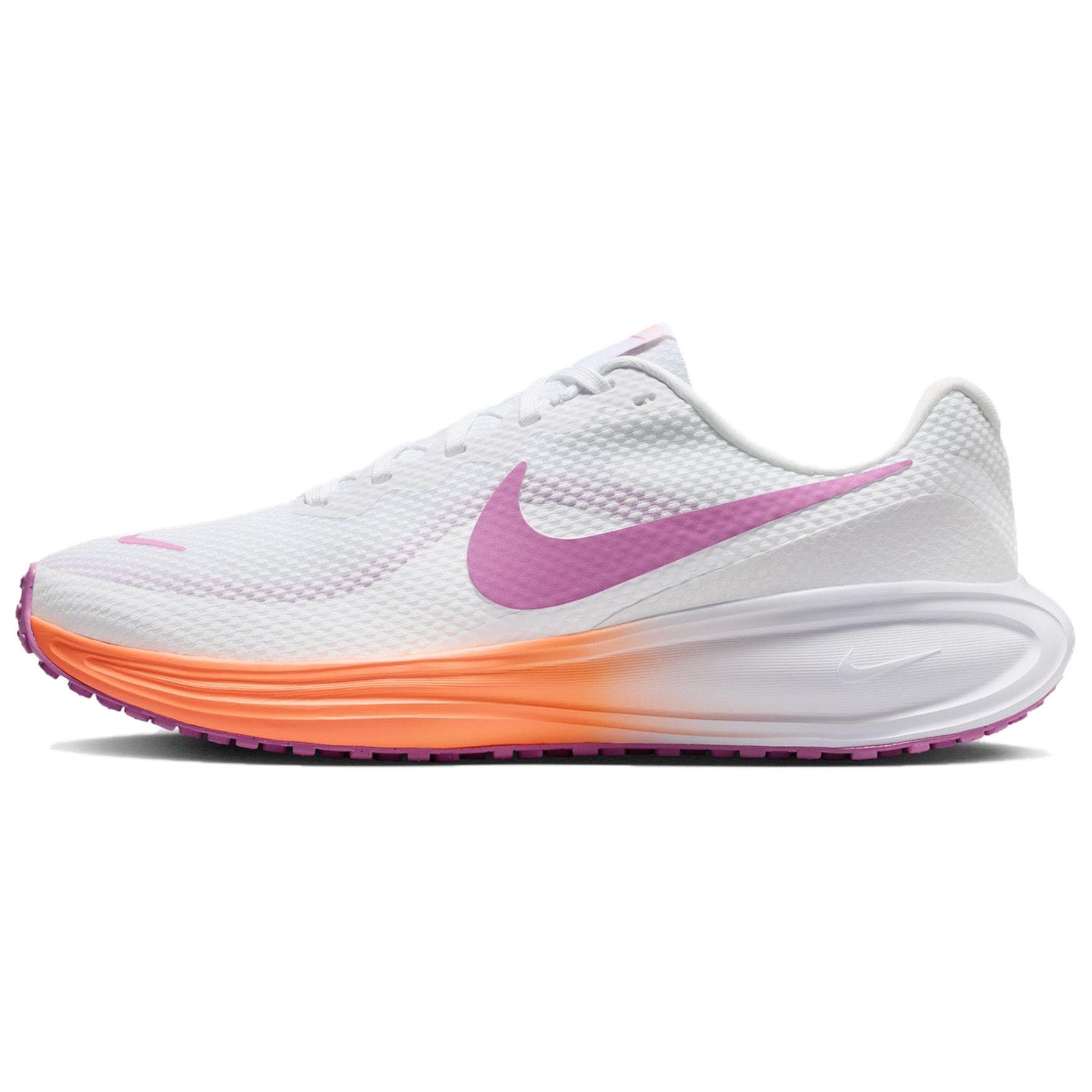 Кроссовки для бега Nike REVOLUTION 8 Сетчатая ткань Дышащие Беговые кроссовки Женские Белые - изображение 1