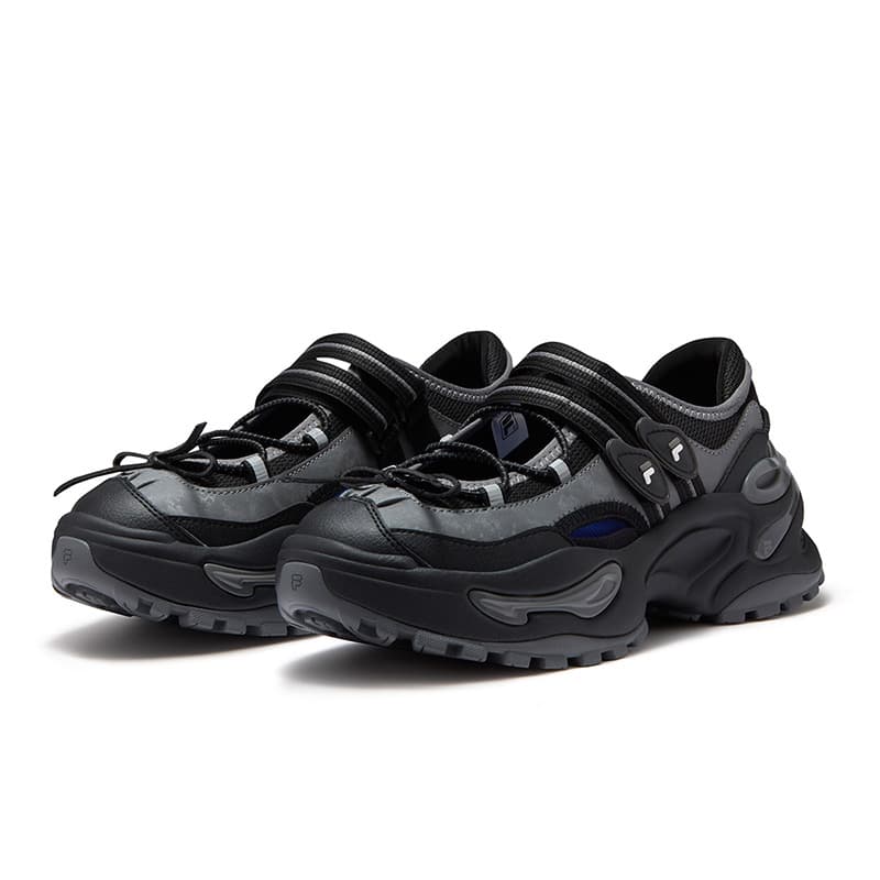 Кроссовки FILA FUSION EVA SANDAL Jelly Sandals Повседневная обувь Женская Черная - изображение 3