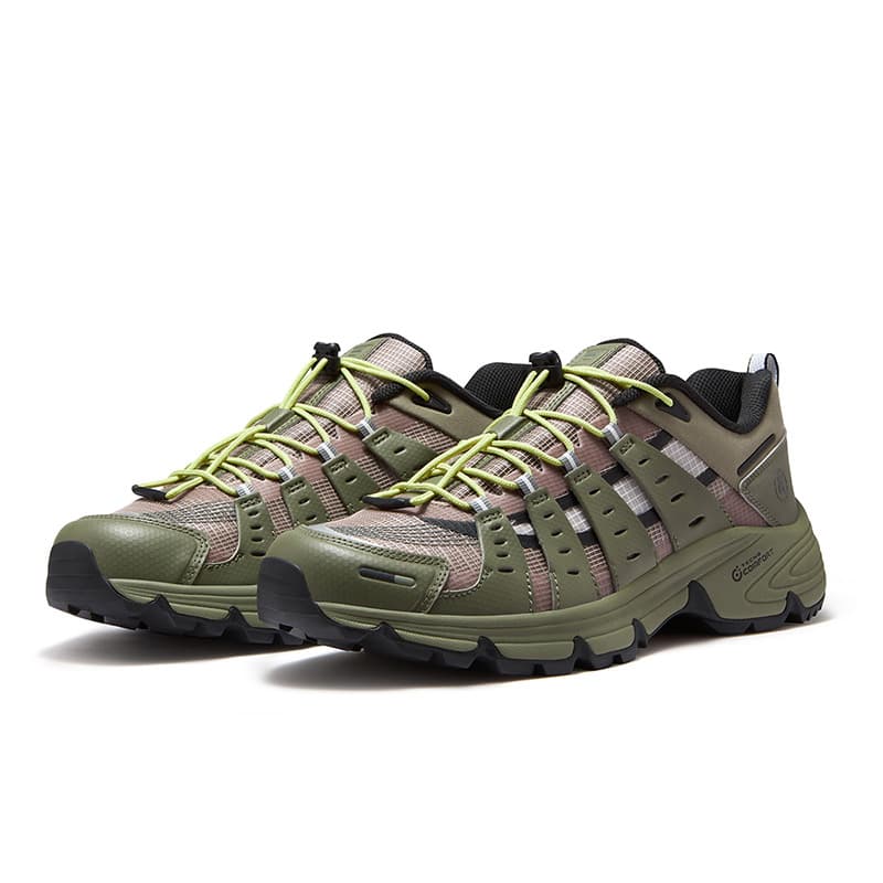 Кроссовки FILA FUSION X NEMEN COMO X Низкий Топ Уличная Обувь Мужская Дымчатый Зеленый - изображение 3