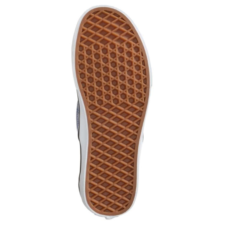 Кроссовки Vans Classic Slip On Скейтборд Обувь Женская Экрю Синяя - изображение 6