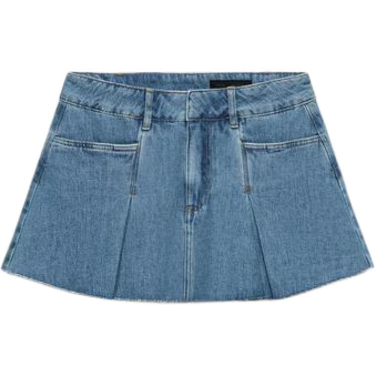 ZARA Джинсовые мини-юбки Женские - изображение 1