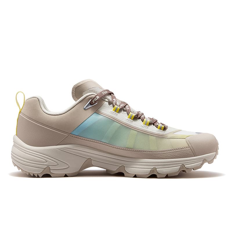Кроссовки FILA FUSION COMO X Lake Series Низкие Кроссовки для Альпинизма Мужские Светло-хаки - изображение 2