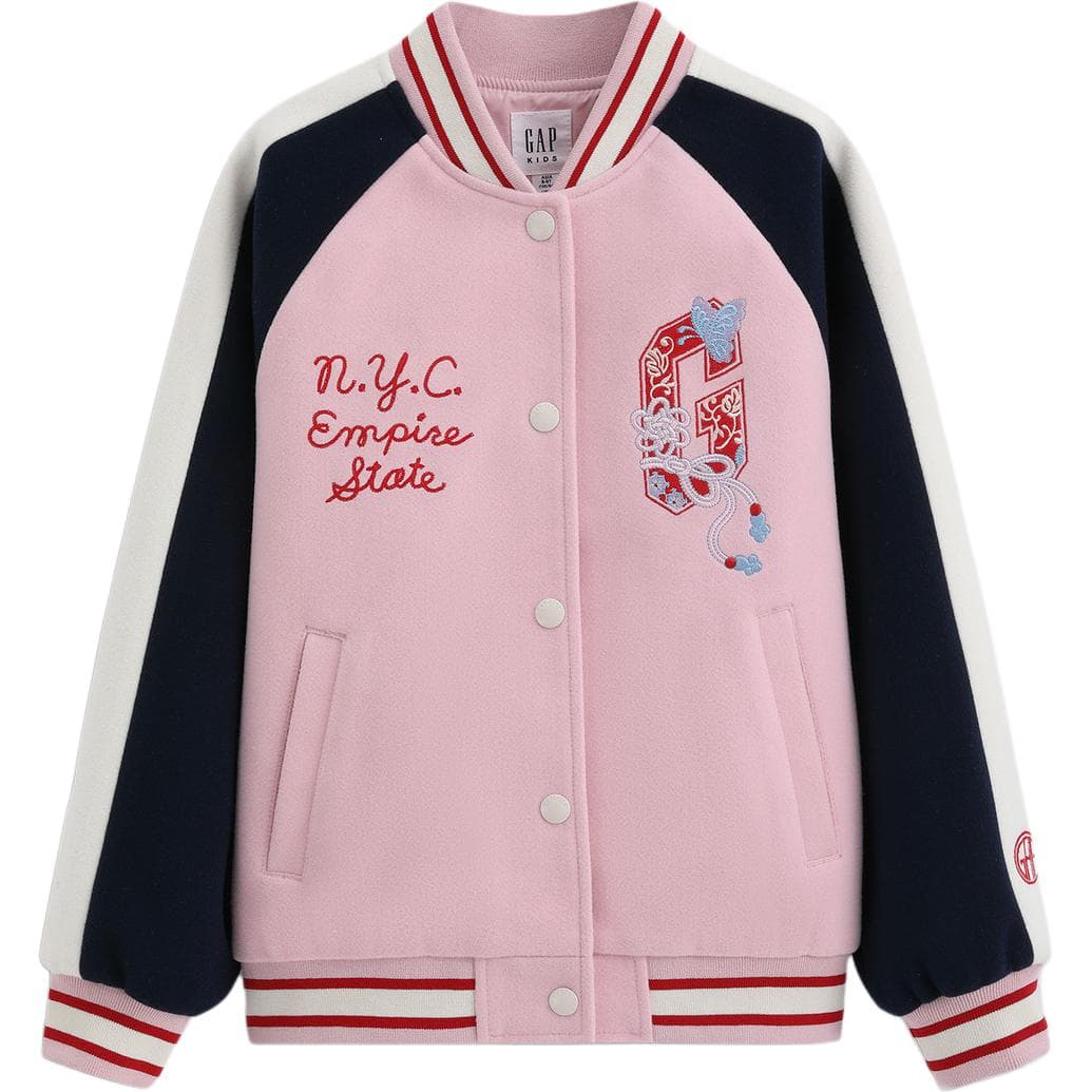 GAP Розовый Kids Бейсбольные куртки - изображение 1