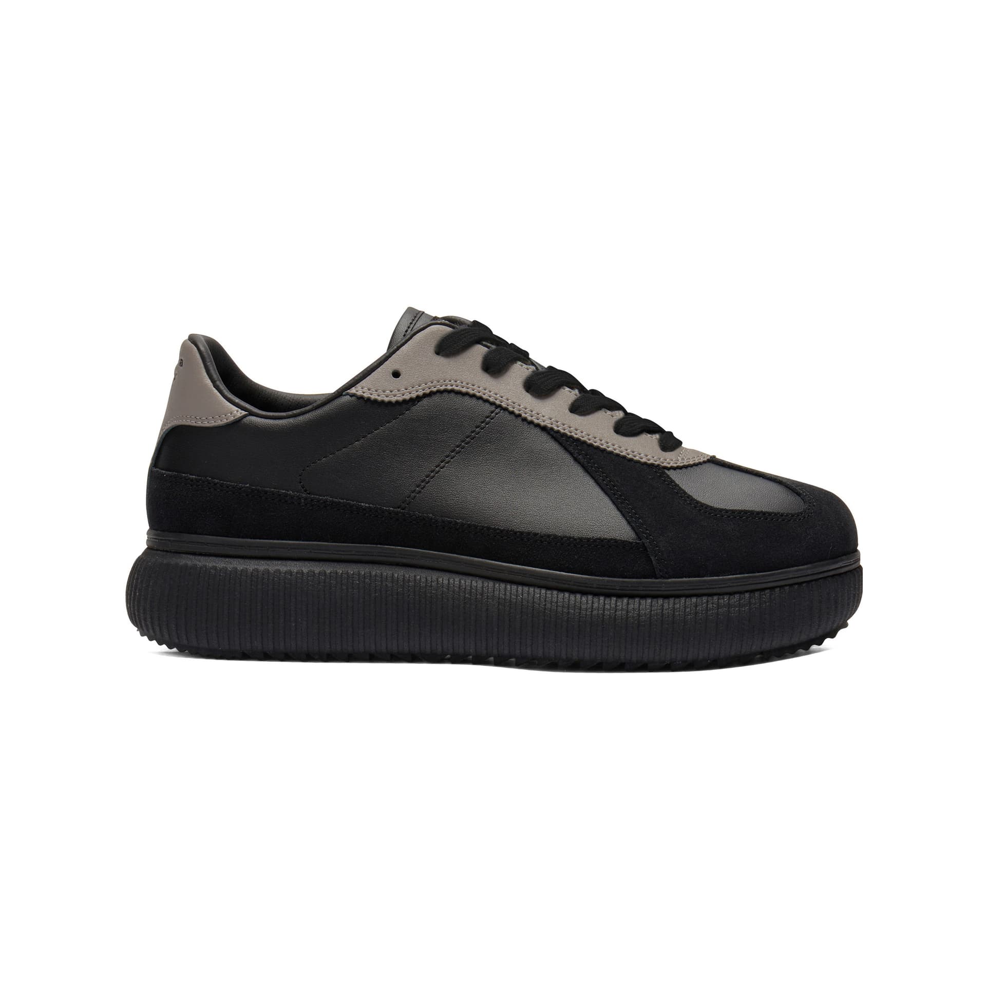 Кроссовки Onitsuka Tiger Delecity Синтетическая кожа Спилок коровьей кожи Низкий топ Повседневная обувь Унисекс Черный Серый - изображение 2