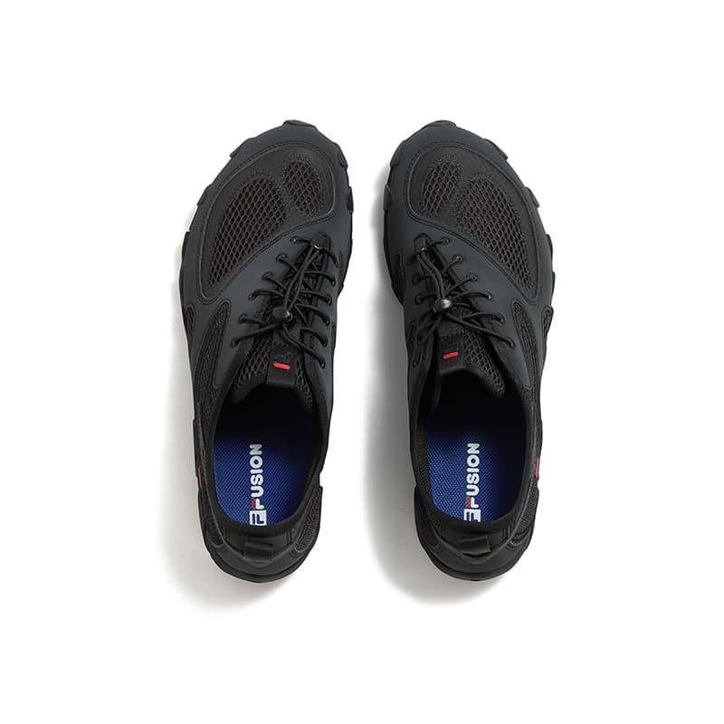 Кроссовки FILA FUSION RIFT Joker Shoes Дышащая Поддержка Низкий Верх Повседневная Обувь Мужская Черная - изображение 5