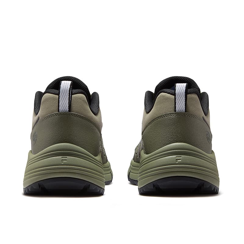 Кроссовки FILA FUSION X NEMEN COMO X Низкий Топ Уличная Обувь Мужская Дымчатый Зеленый - изображение 5