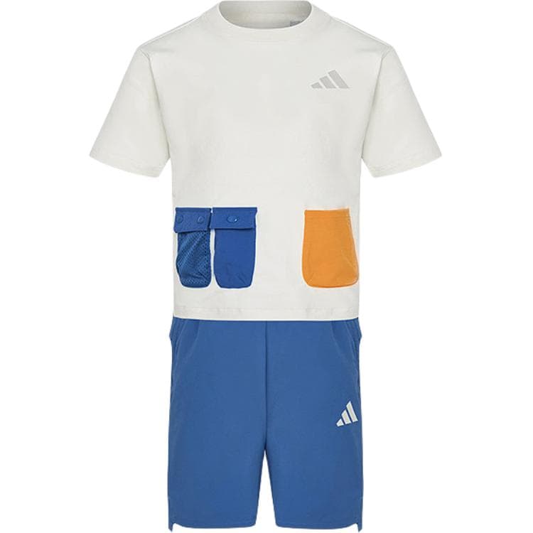 Adidas Повседневный спортивный костюм 2 предмета комплект "Магия Цветочный" детский - изображение 1
