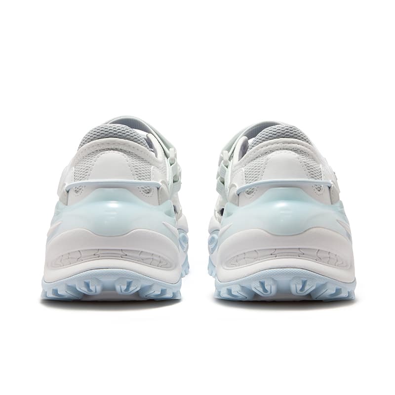 Кроссовки FILA FUSION EVA SANDAL Jelly Sandals Дышащая Легкая Повседневная Обувь Женская Белая Синяя - изображение 5