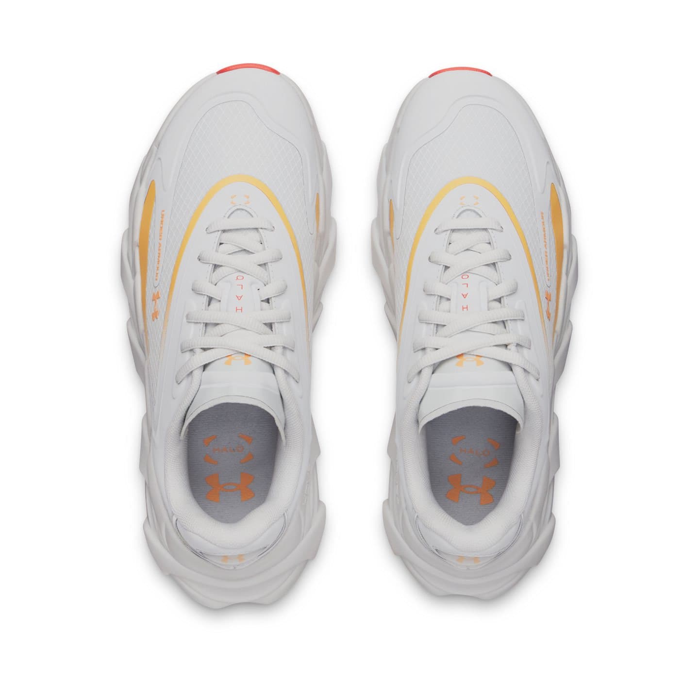 Кроссовки для бега Under Armour Halo Runner Поддержка Отскок Низкий Топ Бег на длинные дистанции Обувь Женская Distant Серый - изображение 4
