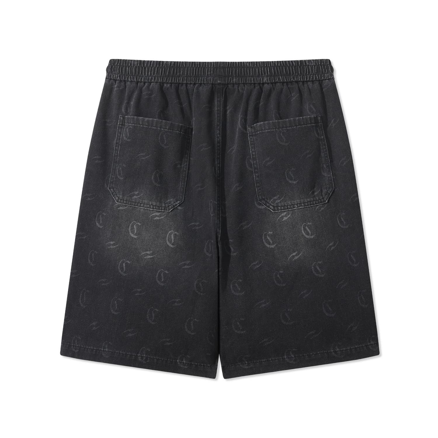 Джинсовые шорты Cabbeen Charcoal Black (Casual Versatile) Мужские Джинсовые Шорты - изображение 2