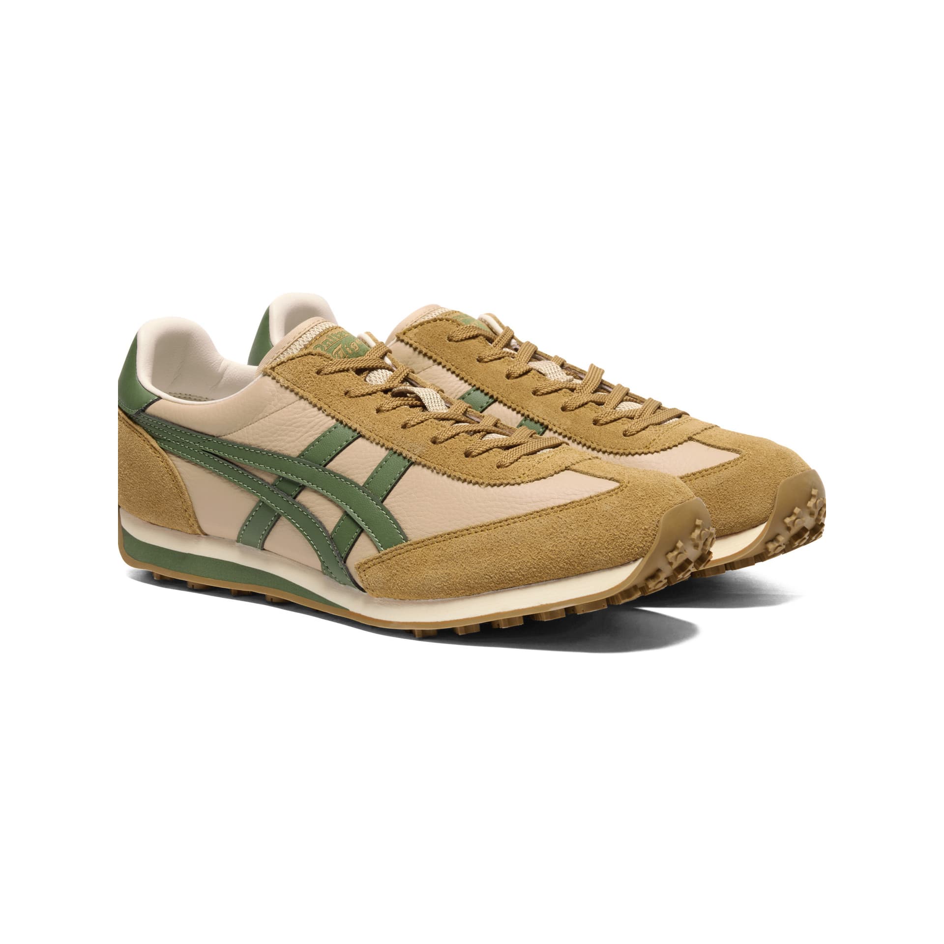 Кроссовки Onitsuka Tiger Edr 78 Low Casual Обувь Унисекс Коричневый Зеленый - изображение 3
