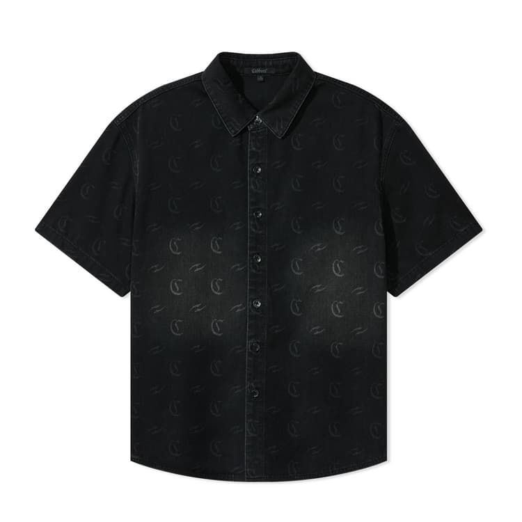 Рубашка Cabbeen Charcoal Black 01 Мужские Рубашки - изображение 1