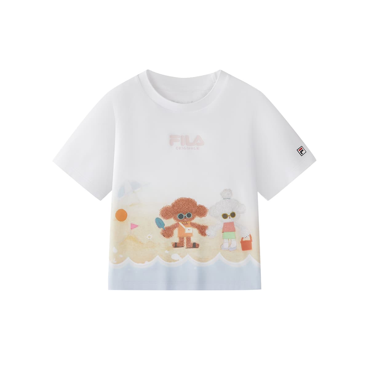 Футболка FILA KIDS T-рубашка с принтом по всей поверхности детская - изображение 1