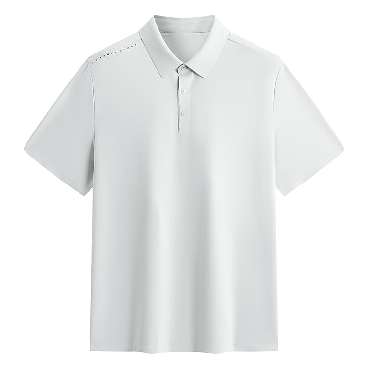 Поло PEACEBIRD MEN Cold Ice Gray Party 1 Men's Polo PEACEBIRD MEN Cold Ледяной Серый Партия 1 Мужская Поло - изображение 1