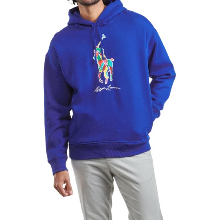 Худи Polo Ralph Lauren Толстовка мужская синяя - изображение 5
