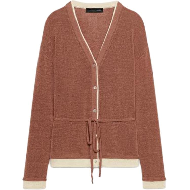 Кофта ZARA Бургунди Женская Трикотаж - изображение 1