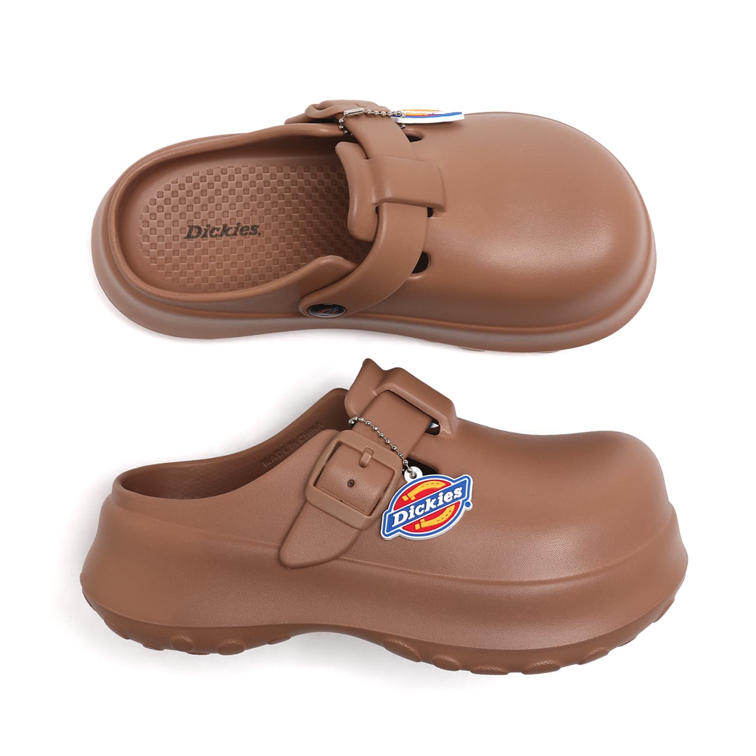 Сандалии Dickies ЭВА Домашние тапочки Унисекс Кофе - изображение 4