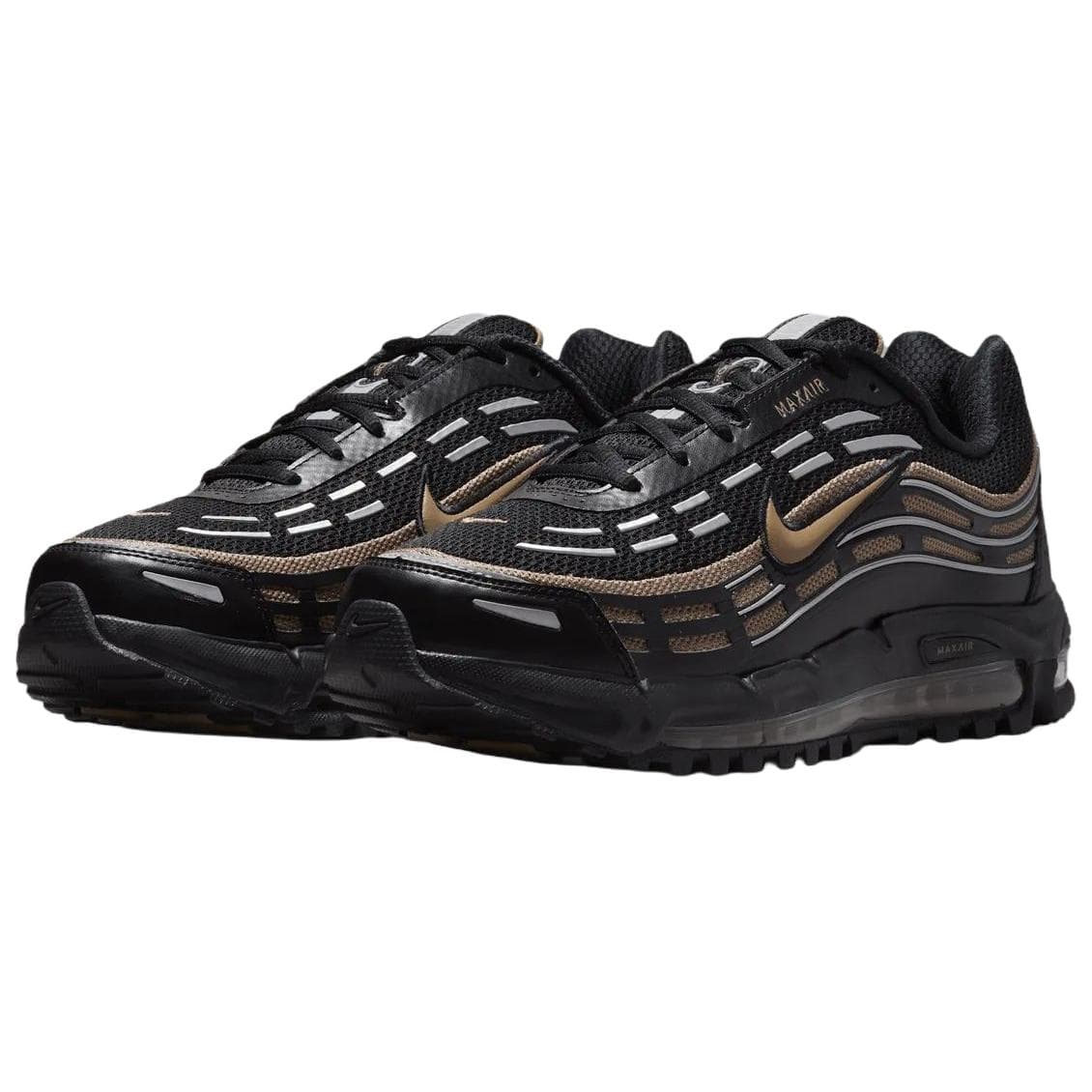 Кроссовки Nike Air MAX Tl 2,5 Дышащая Повседневная Обувь Унисекс Черная - изображение 3
