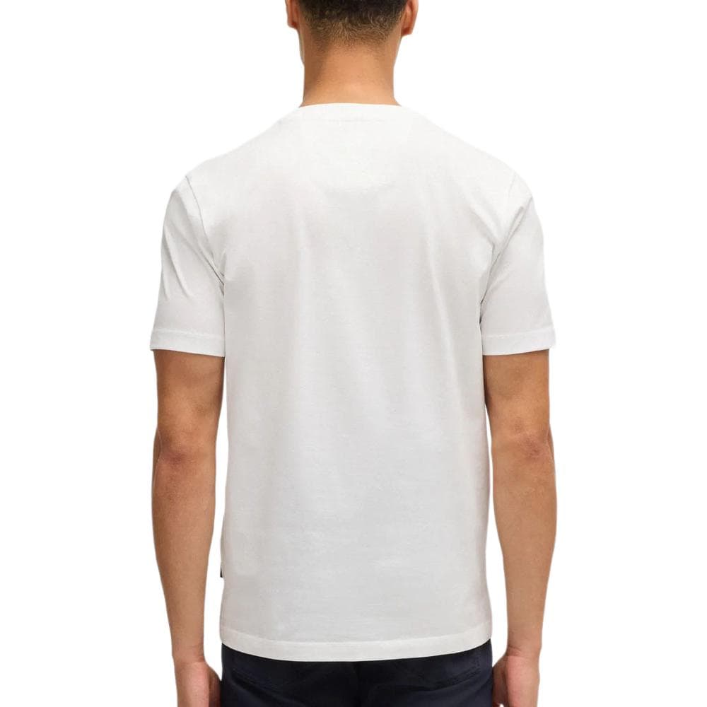 Футболка Hugo Boss Белые Мужские T-рубашки - изображение 4