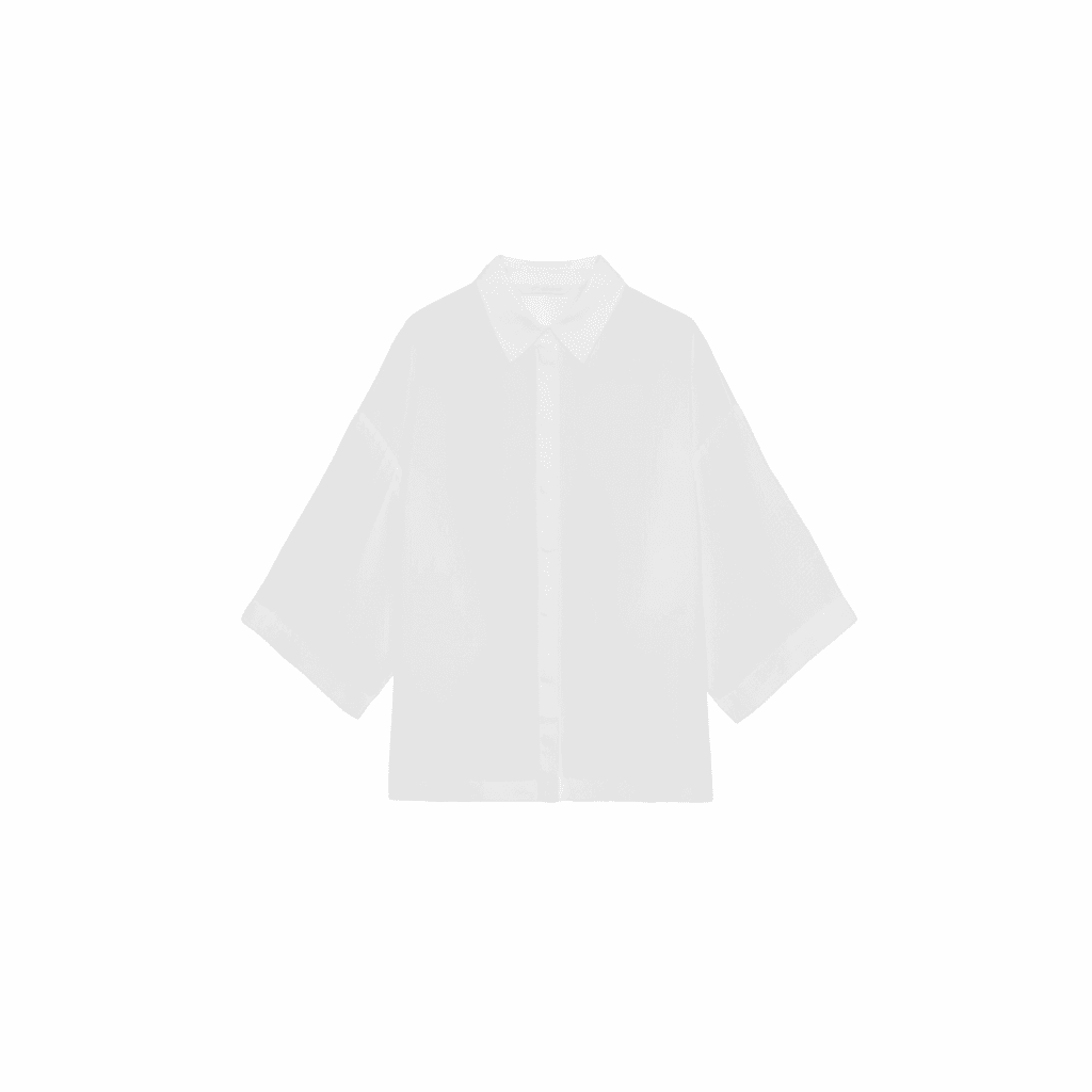 Блузка ZARA ZW Белые Женские Рубашки - изображение 1