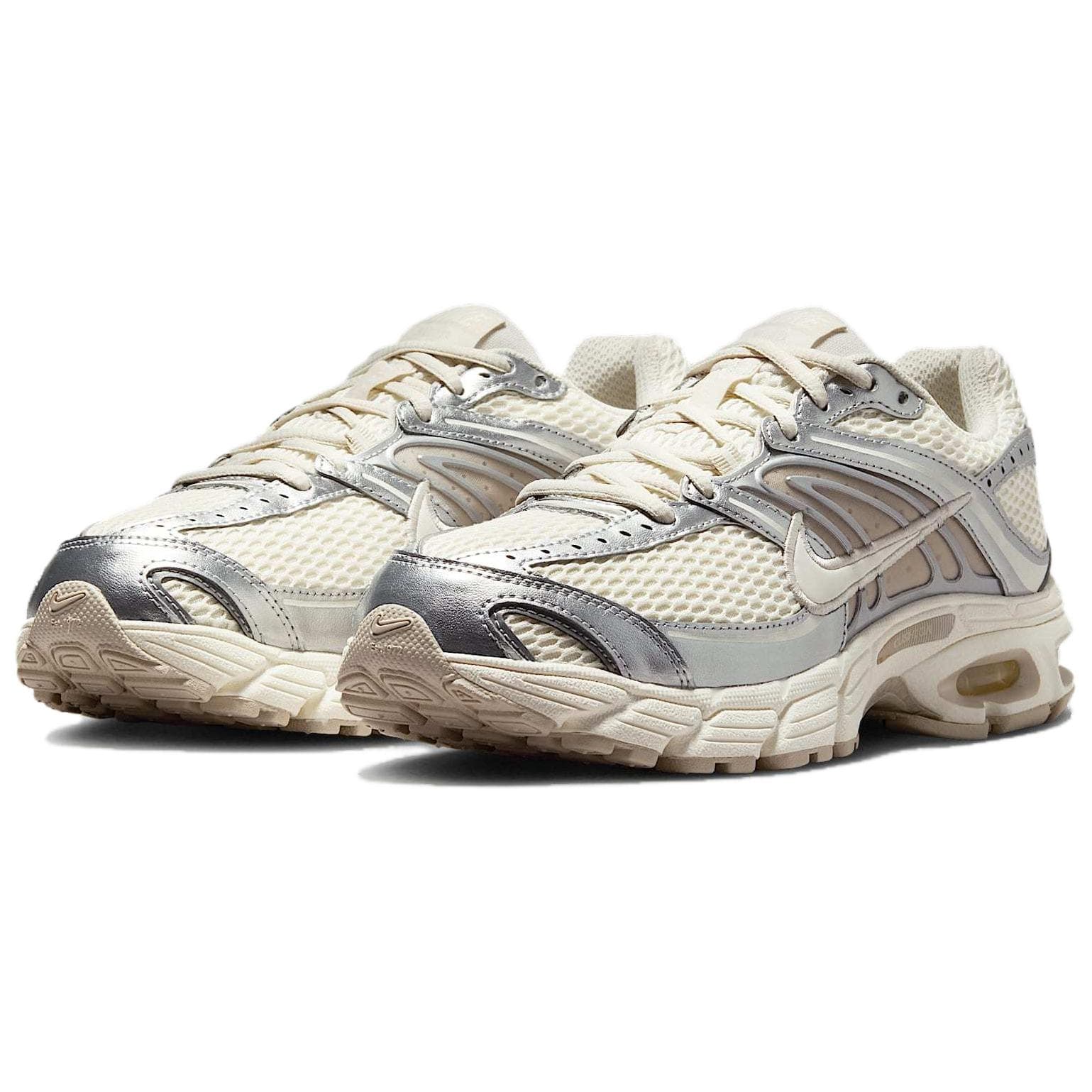 Кроссовки для бега Nike Air MAX Moto 2K Поддержка Отскок Повседневные Беговые Кроссовки Женские Бежевые - изображение 4