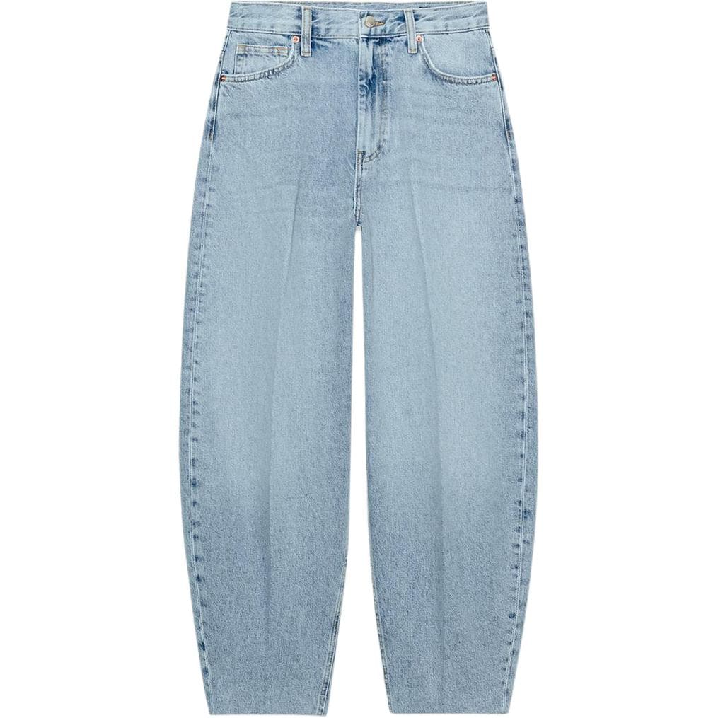 Джинсы ZARA ZW Светло-синие женские джинсы - изображение 1