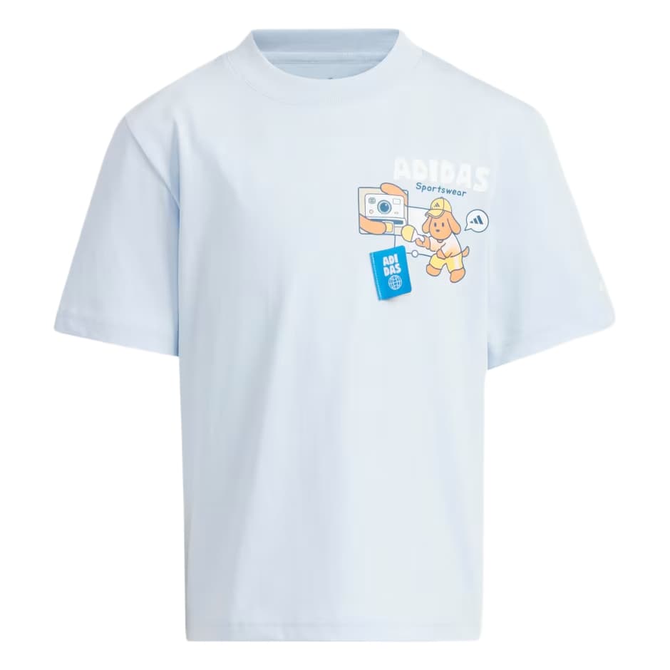 Футболка Adidas Crystal Azure Kids T-Shirts - изображение 1