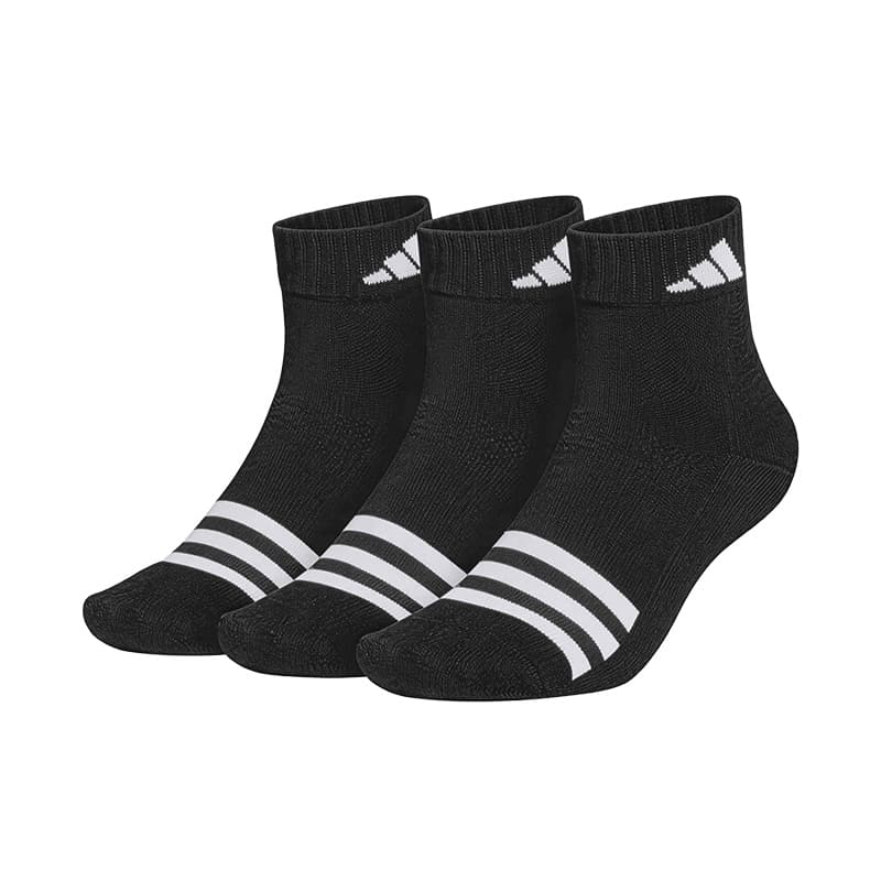 Adidas Низкие носки Унисекс 3 шт Черный - изображение 1
