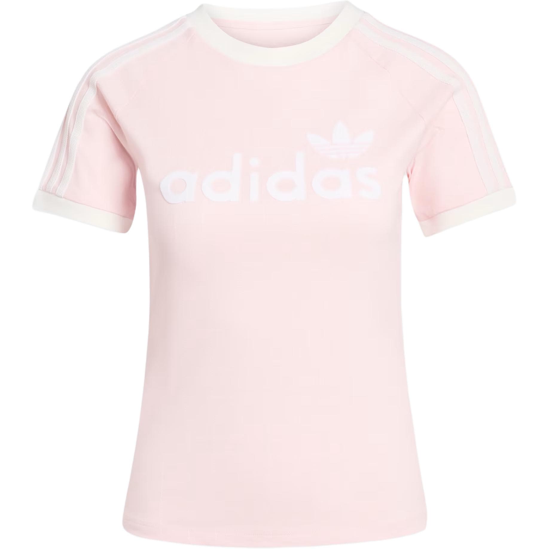 Футболка Adidas Originals Розовые Женские T-рубашки - изображение 1