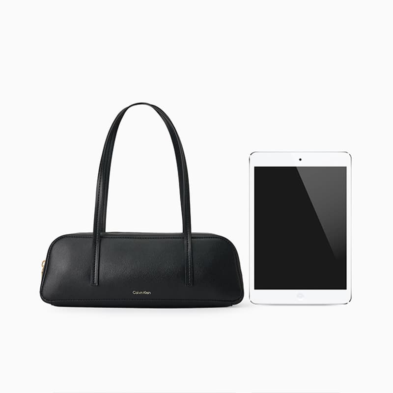 Мини-сумка Calvin Klein Смешанный материал Сумка на плечо Женские Космический черный - изображение 4
