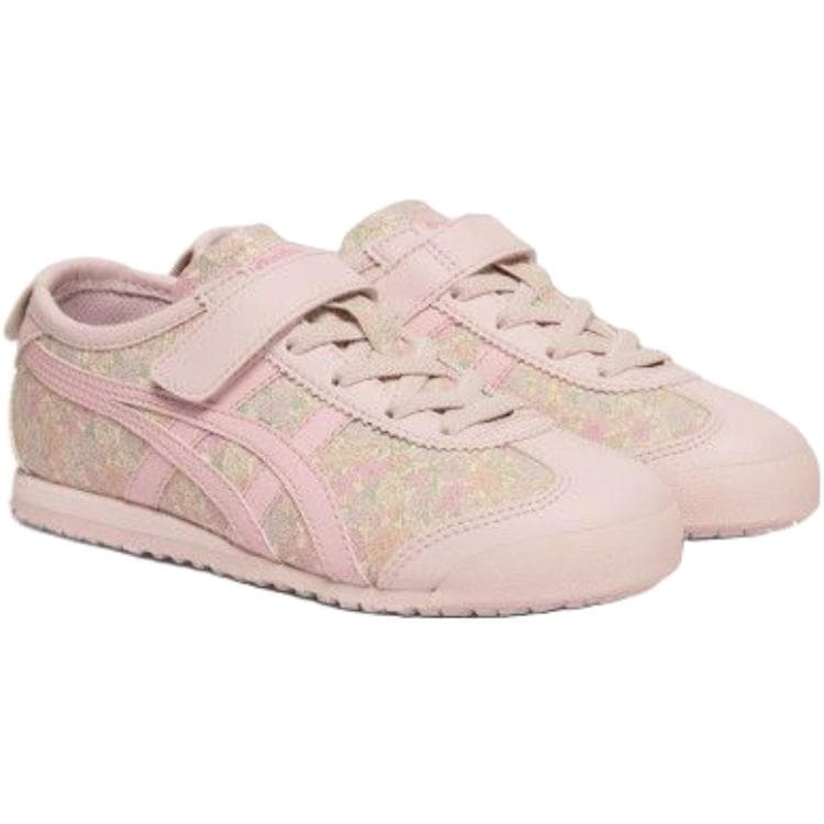 Кроссовки Onitsuka Tiger Low Топ Повседневная обувь Розовый Детский - изображение 3