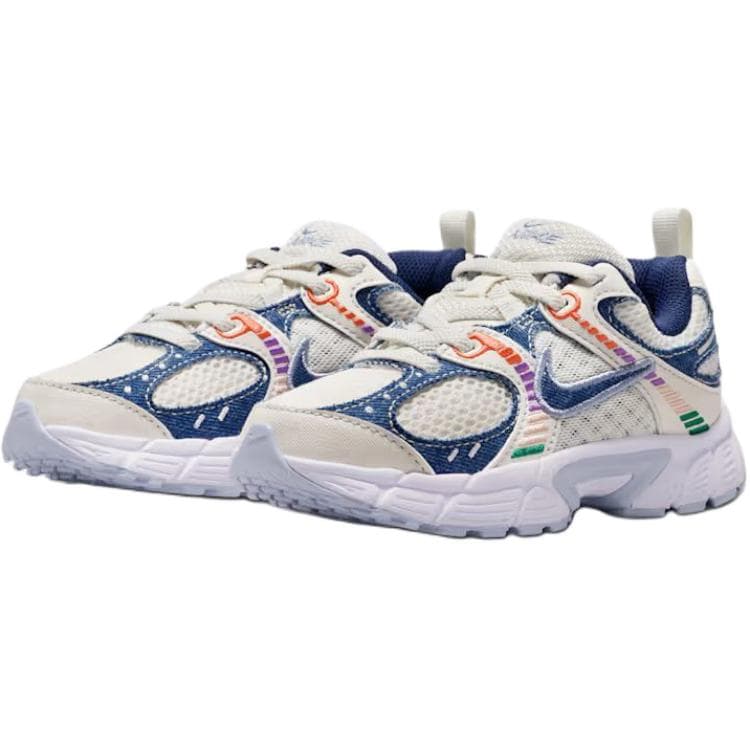 Кроссовки Nike V5 RNR Дышащие Низкие Беговые Кроссовки Жемчужно-Белые Детские - изображение 3