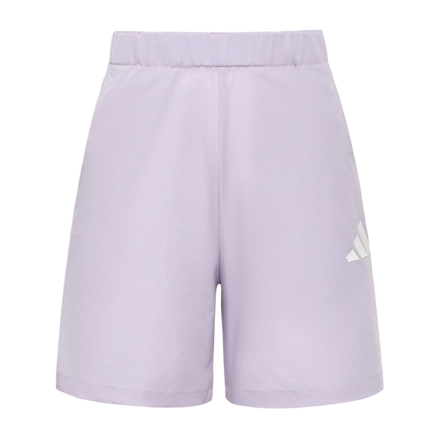 Adidas Light Purple White Kids Shorts Adidas Светло-фиолетовые Белые Детские Шорты - изображение 1