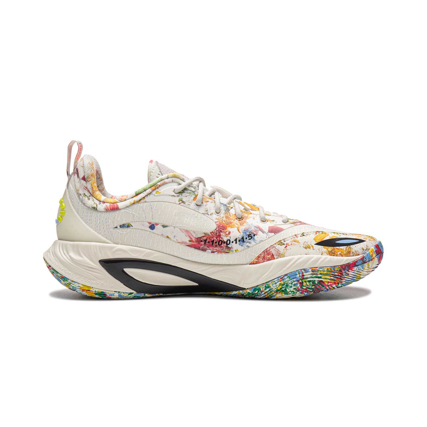 Кроссовки для баскетбола Li NING DLO2 Амортизация Противоскользящие Отскок Сцепление Низкий Топ Баскетбольные Кроссовки Мужские Айвори - изображение 2