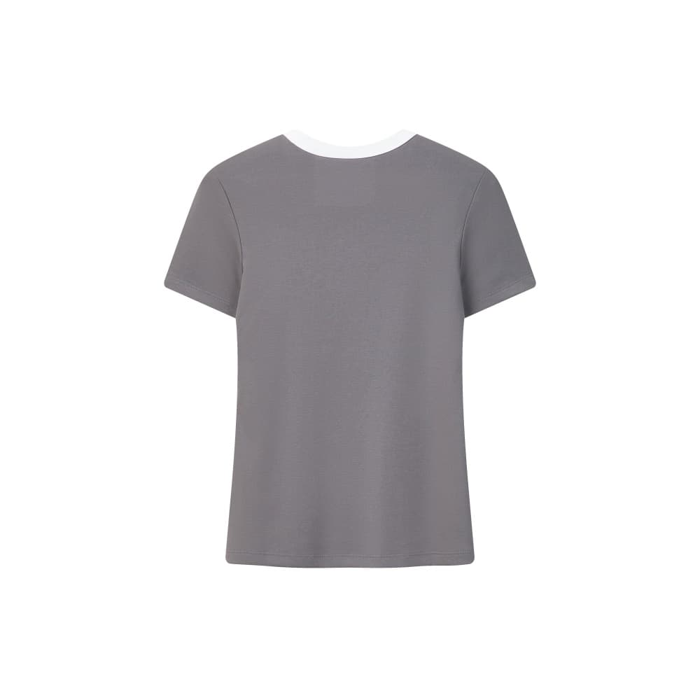 Футболка Fila Heritage T-Shirt Женская Пасмурно-Серый - изображение 2