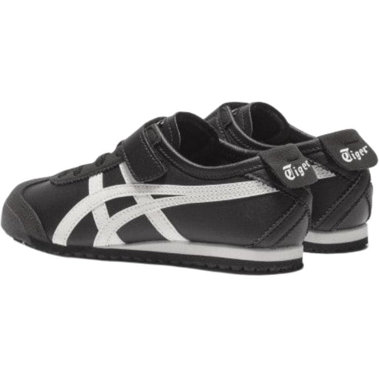 Кроссовки Onitsuka Tiger Low Топ Повседневная обувь Черный белый Детский - изображение 4