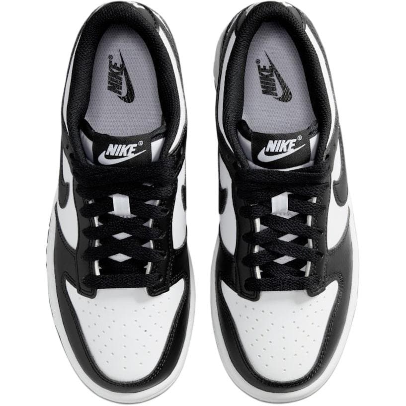 Кроссовки NIKE DUNK Дышащий Low Топ Скейтборд Обувь Белый черный Унисекс - изображение 4