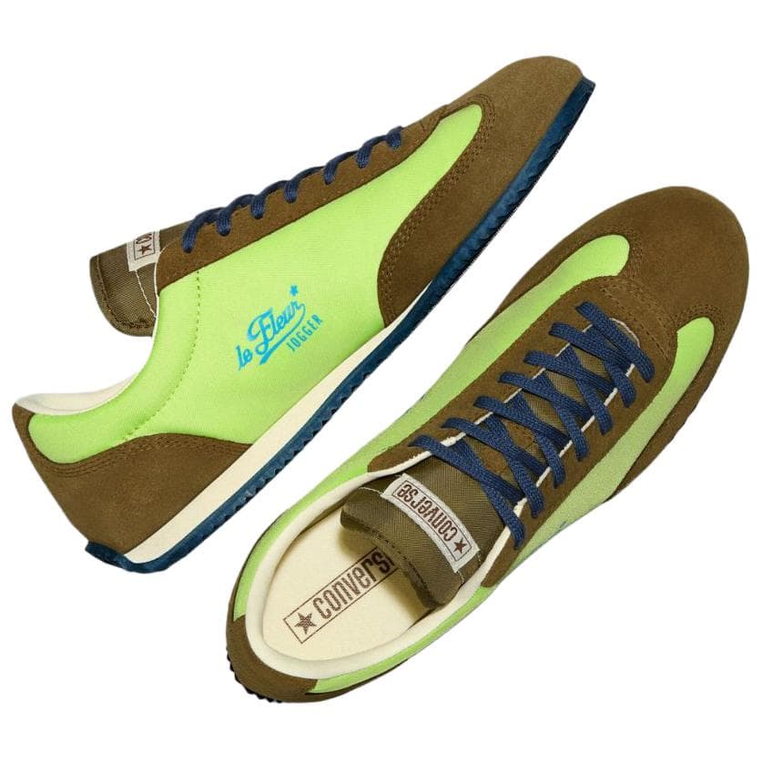 Кроссовки Конверс x Tyler The Creator Joggers Low Топ Повседневная обувь Унисекс Зеленый Коричневый - изображение 4