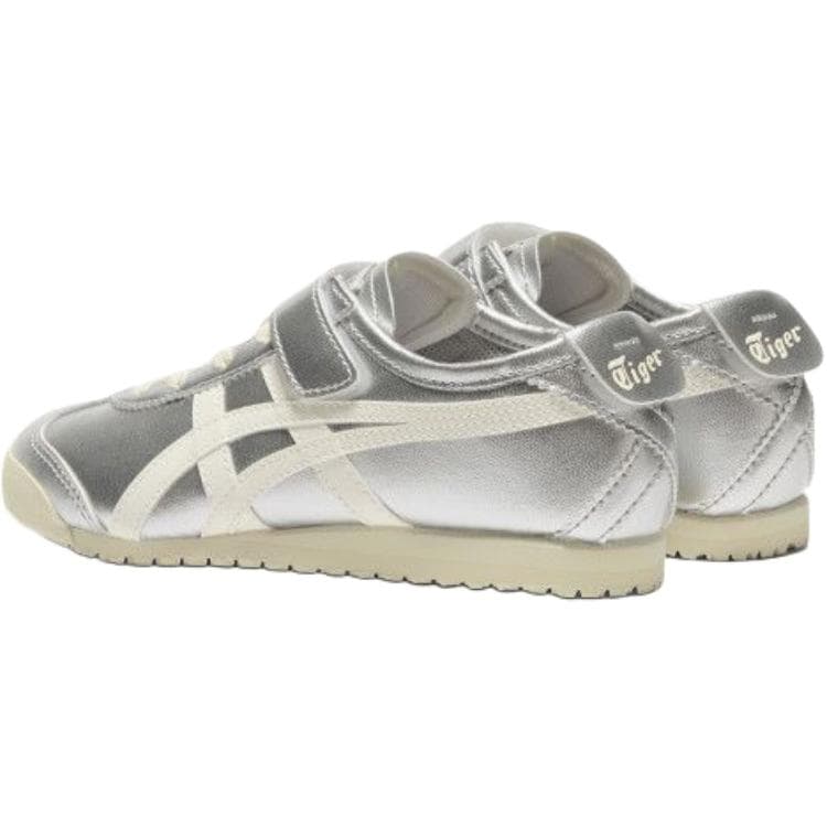 Кроссовки Onitsuka Tiger Low Топ Повседневная обувь Серебристо-белый Детский - изображение 4