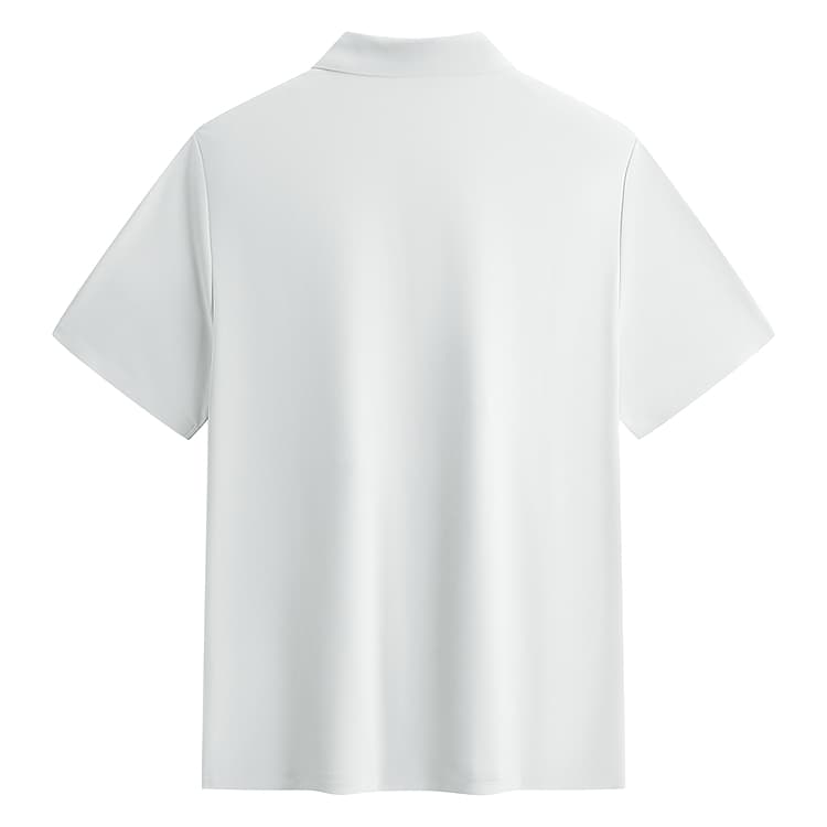 Поло PEACEBIRD MEN Cold Ice Gray Party 1 Men's Polo PEACEBIRD MEN Cold Ледяной Серый Партия 1 Мужская Поло - изображение 2