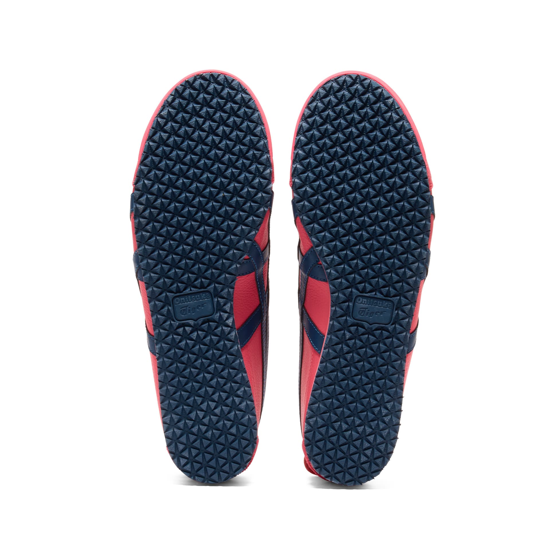Кроссовки Onitsuka Tiger MEXICO 66 Коровья кожа Устойчивая к истиранию Низкая повседневная обувь Унисекс Розово-красный - изображение 7
