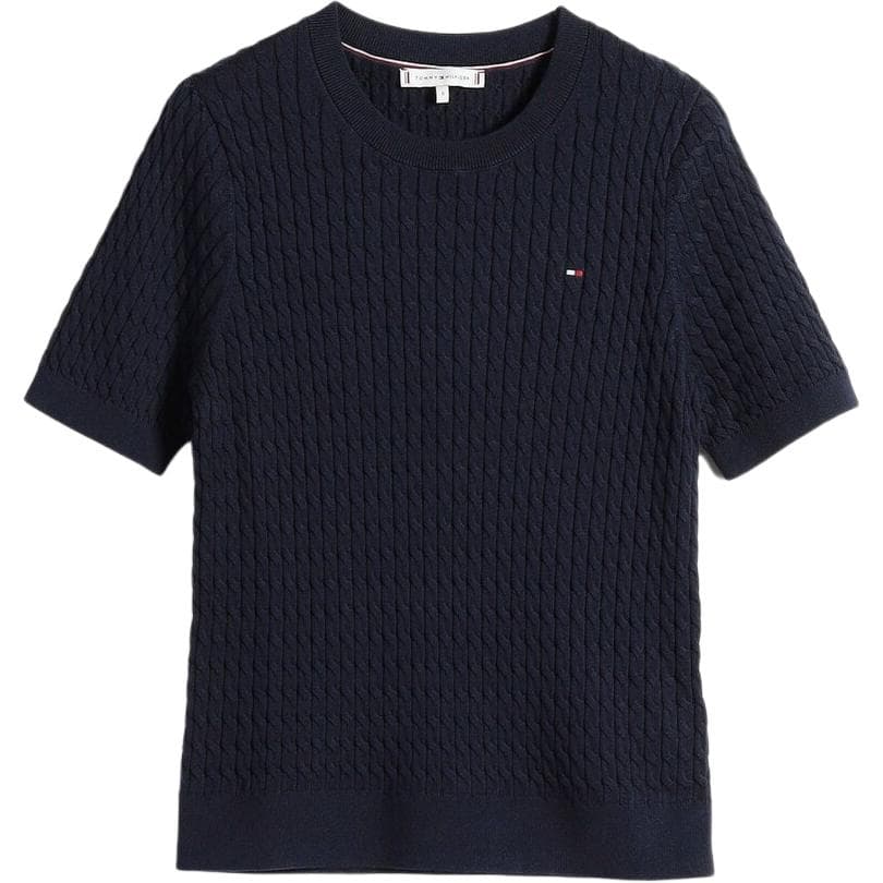 Кардиган Tommy Hilfiger Темно-синие женские свитеры - изображение 1