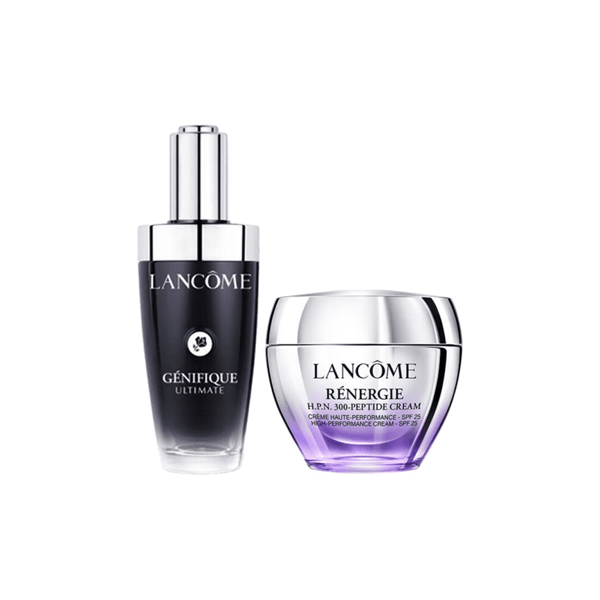 Маска для лица LANCOME Маленькая Черная Бутылка Сыворотка Наборы Ухода за Кожей Увлажняющий Увлажняющий 50 мл + 50 мл - изображение 1
