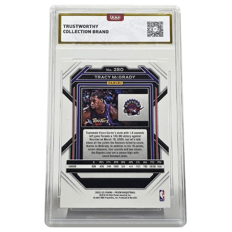 PANINI PRIZM Трэйси Макгрэди Звезда Карта 24 года Сертифицированные Карты 1 шт - изображение 2