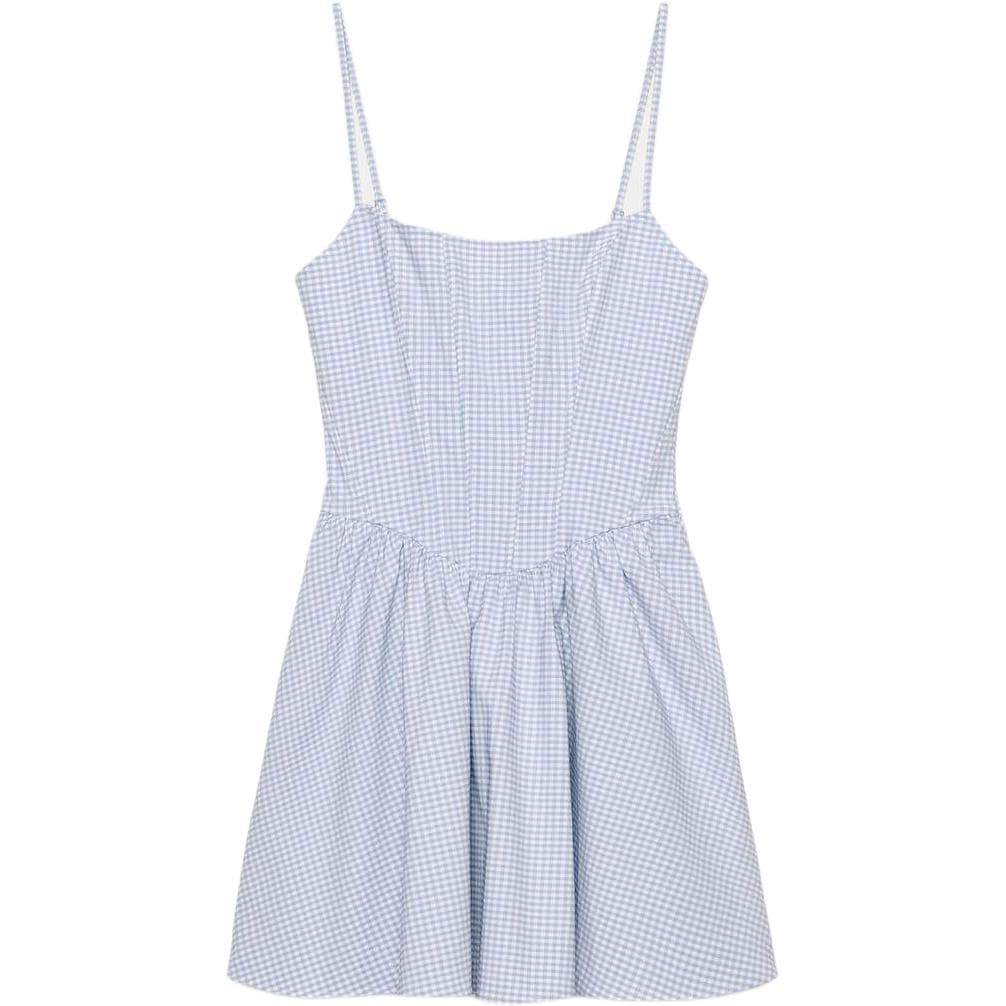 ZARA Слиплатья для женщин синие белые - изображение 1