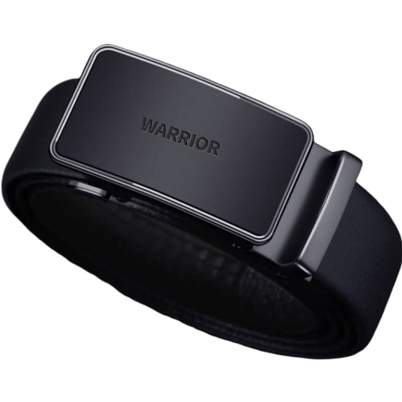 Ремень Warrior Сплав Телесный Коровья Кожа Ремни Унисекс 3,5см - изображение 1