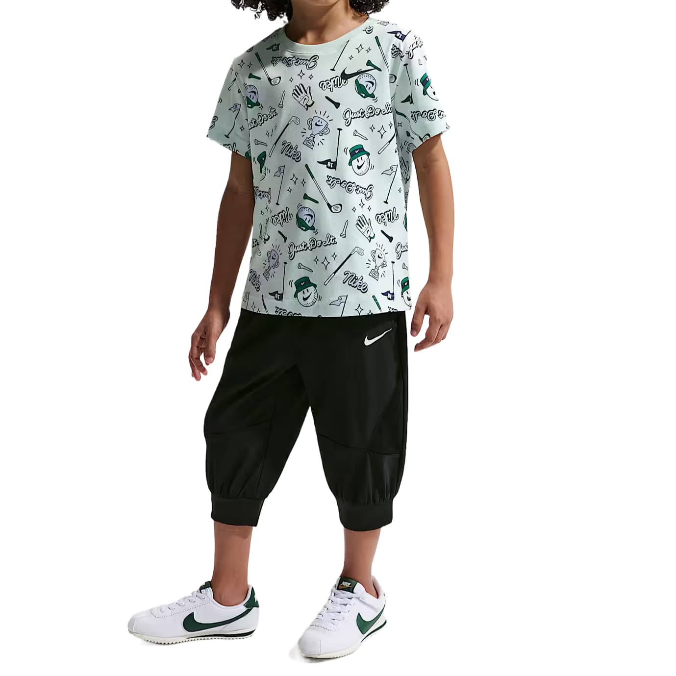 Nike Черные Kids Брюки - изображение 1